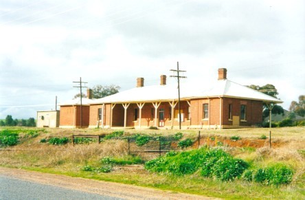 
The station building from the rear.
