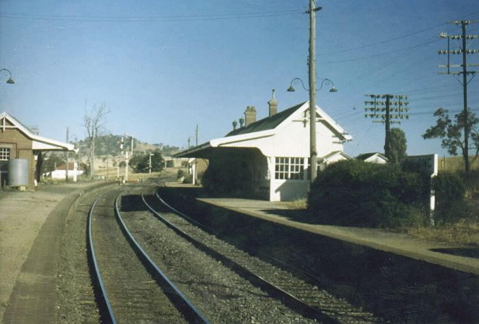 
A view of the station when it was still in use, and in good condition.
