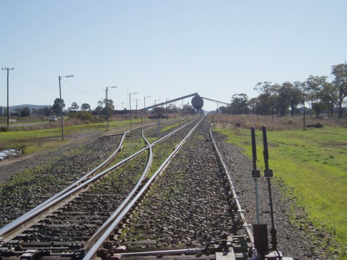 On the coal mine loop, there are two loading bins, Vickery and Whitehaven.