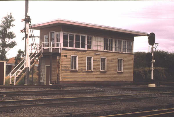 Thirroul Signal Box had a tremendous view of the ranges and a decent size yard to look after.