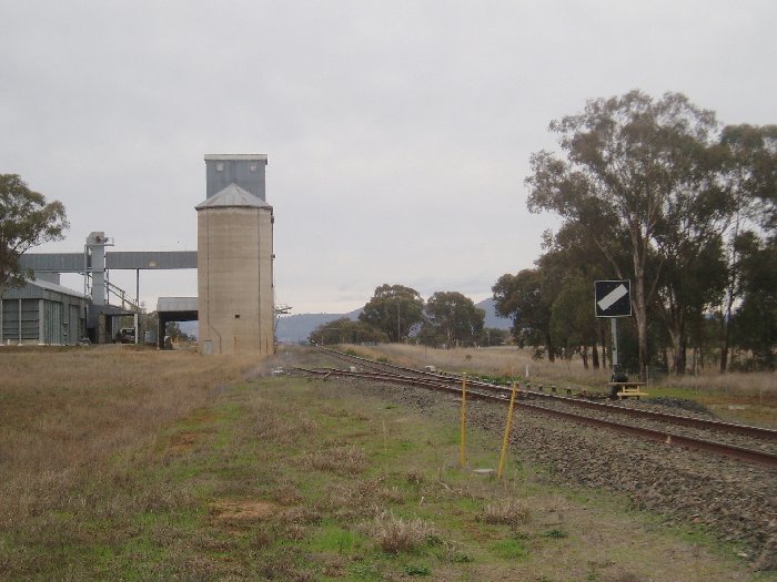 Warral Section Silo looking towards north towards Tamworth.