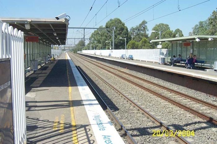 
The view looking across to platform 2, in the direction of Sydney.
