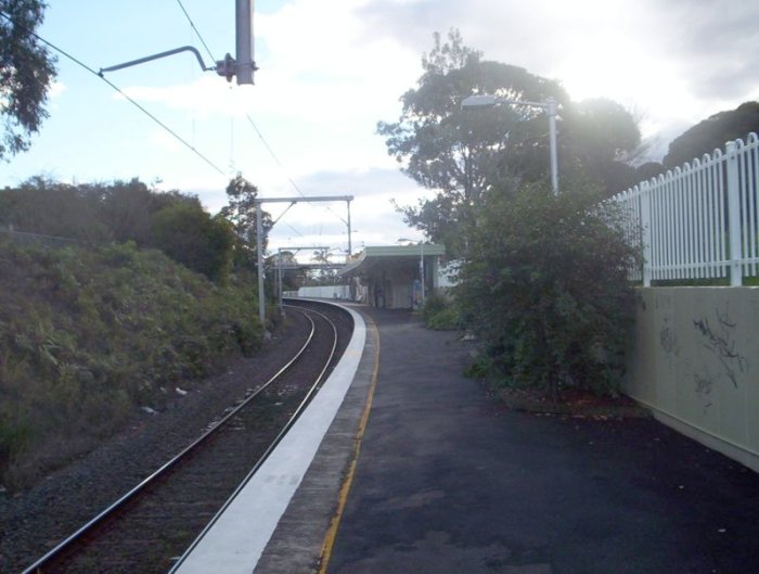 Woolooware platform looking towards Sutherland.