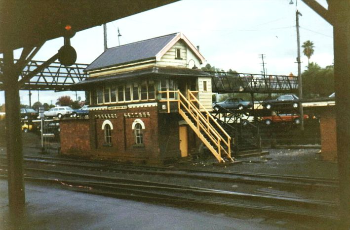 
Albury Station Signal Box.
