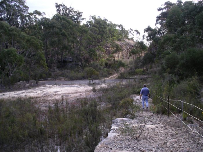 The formation as it approaches the tunnel portal.