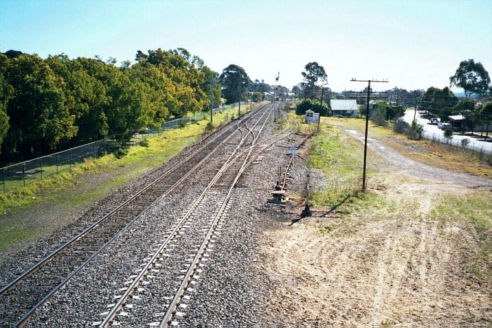 
The remains of the yard at the north end of the station.
