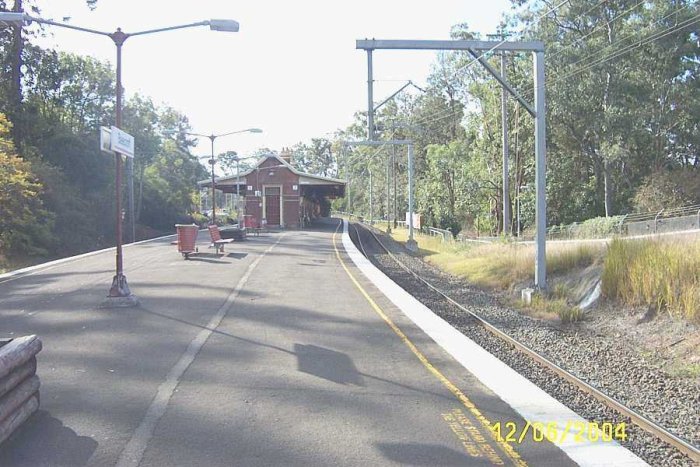 The view looking towards Pennant Hills.