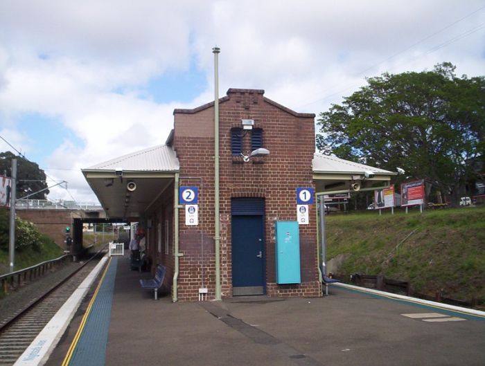 
The Sydney end of the station building.
