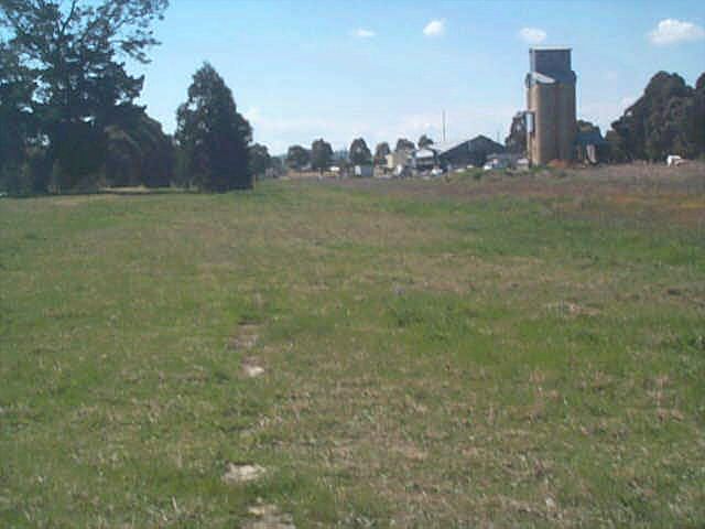 
The location of the one-time station at Boorowa.  Little trace remains.
