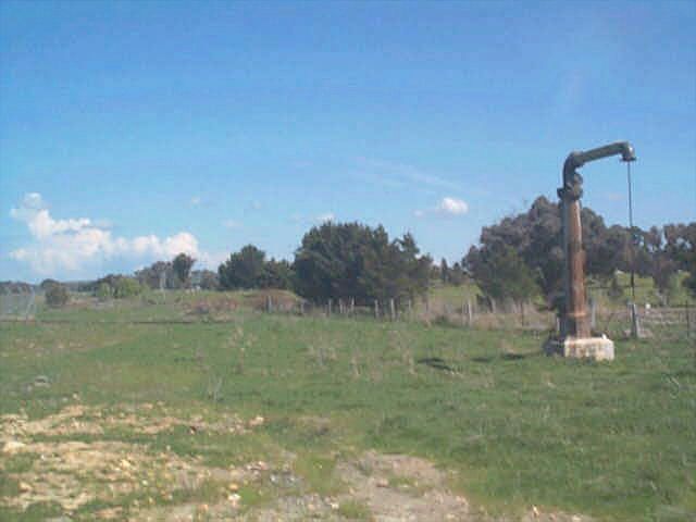 
Looking south towards the location of the turntable.
