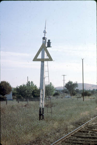 The landmark on the approach to Boorowa. 