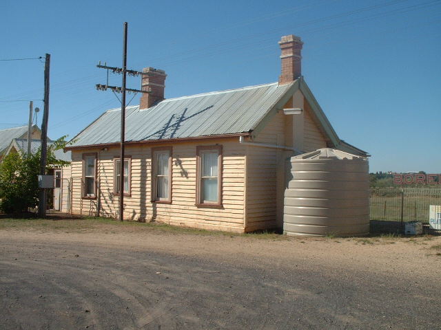 
The road side of Borenore, now used by the local tennis club.
