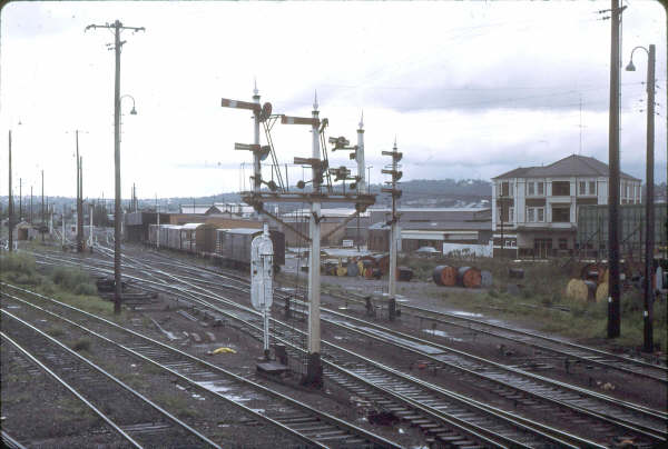 Long-gone mechanical signals which protected Broadmeadow yard for decades.
