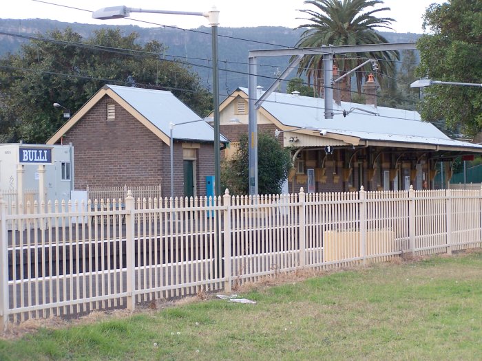 The view looking north towards platform 1.