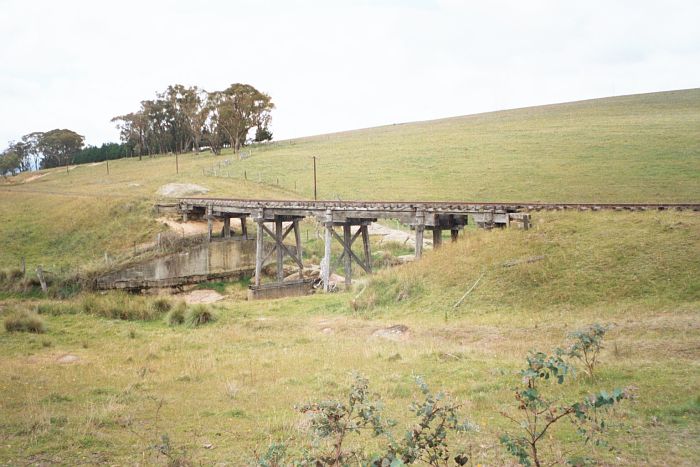 
The wooden bridge over the Snake River.  Carlwood is just out of frame in
the left distance.
