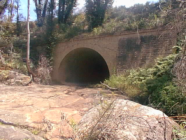 A brick culvert in the vicinity of the old tunnel.