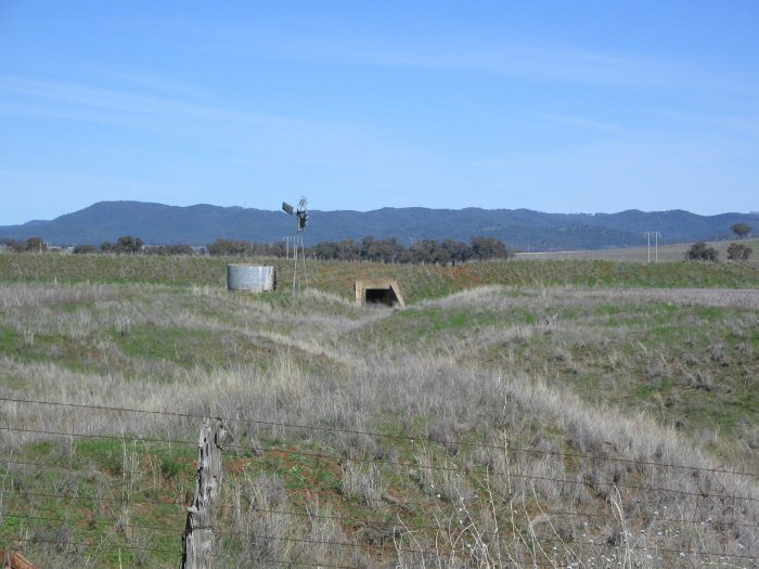 A sample of just one of the many culverts throughout the line.
