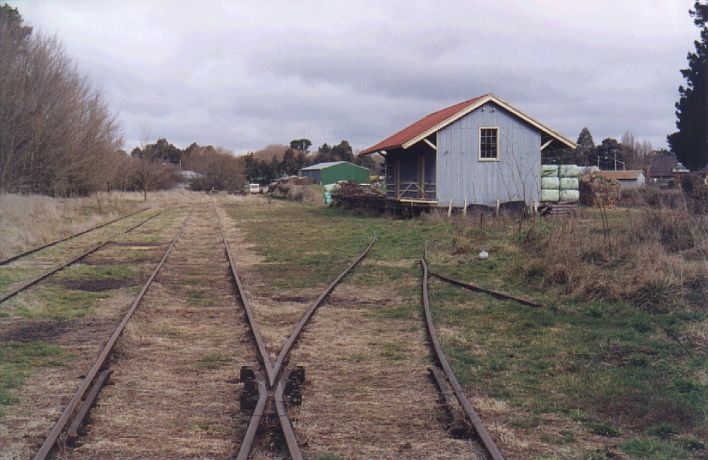 
The view of the yard, looking back towards Goulburn.
