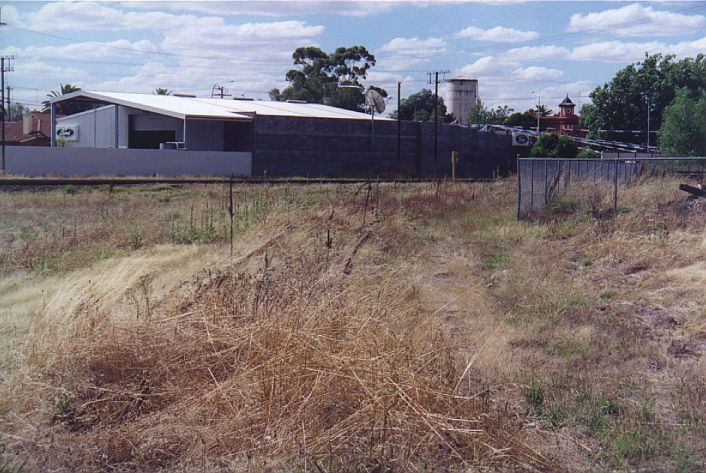 
The remains of the Holbrook branch as it approaches the now-lifted junction at
Culcairn.
