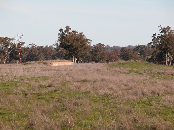 
The remains of the platform at Cumboogle.
