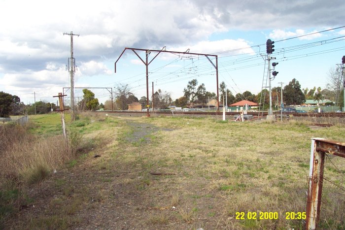 The formation where the Emu Sand and Gravel siding left the main line.