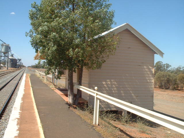 
The view of the out-of room looking towards Condobolin.
