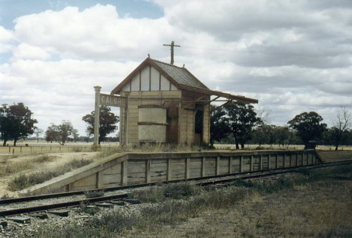 
The station structures at Galore mirror the stations on this short branch
line.
