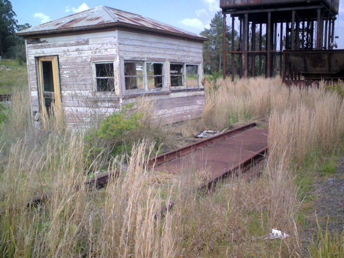 The remains of the weighbridge.