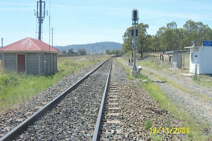 The view looking south towards Antiene.