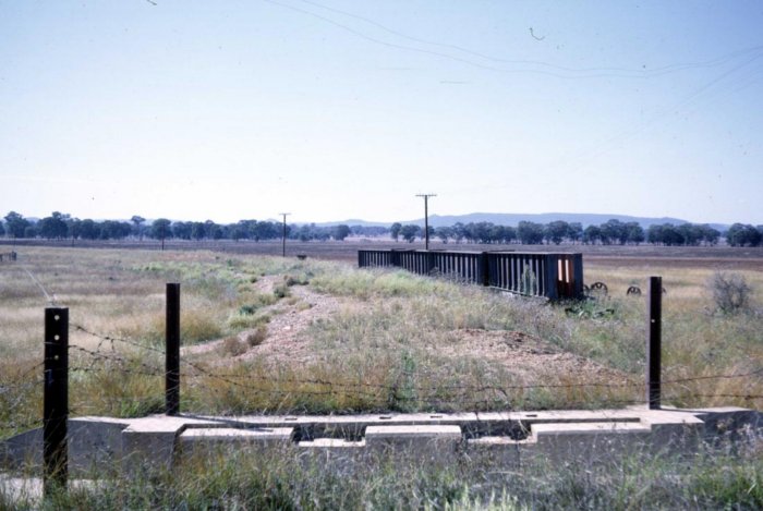 Girders for bridge construction on the Maryvale-Sandy Hollow line.