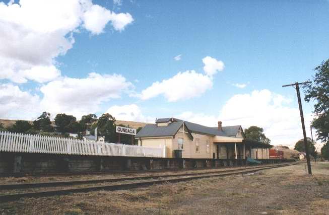 
Another view of the station, this time looking back towards Cootamundra.
