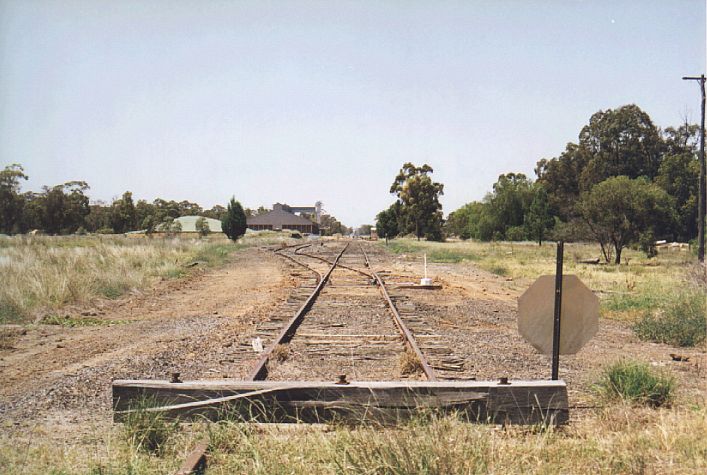 
The stop at the end of the line at Gwabegar.
