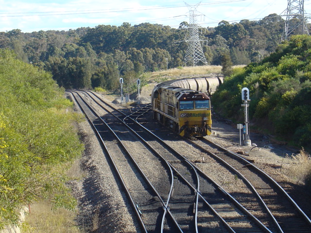 A closer view of east and west forks (looking south).