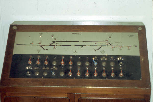 Harefield boasted a Kellogg key panel in 1980. Most of the time it was "switched out" so the signals were on automatic.