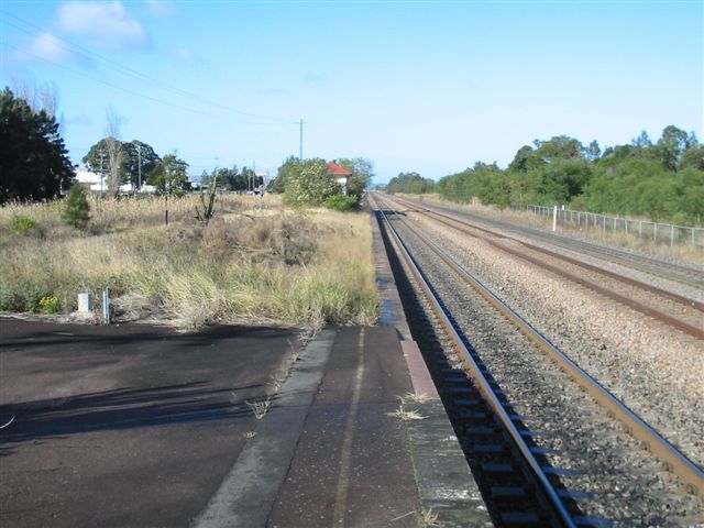 
Hexham box, hidden behind shrubs looking towards Newcastle.
