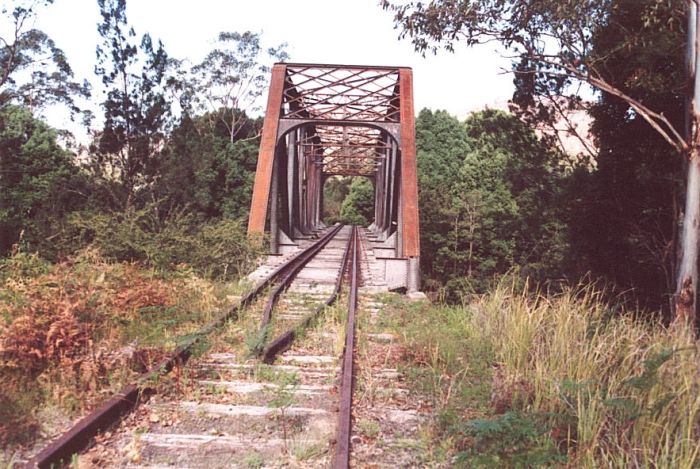 
The first bridge on the Dorrigo branch, not far from Glenreagh.
