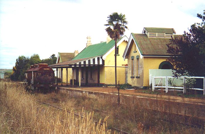 
The station at Michelago.
