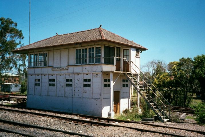 
The signal box at Muswellbrook.
