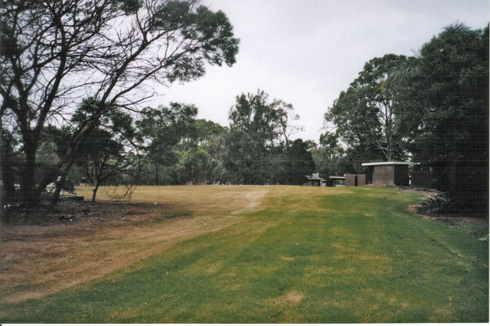 
The approach curve to the station, which was located to the left of the
shot.
