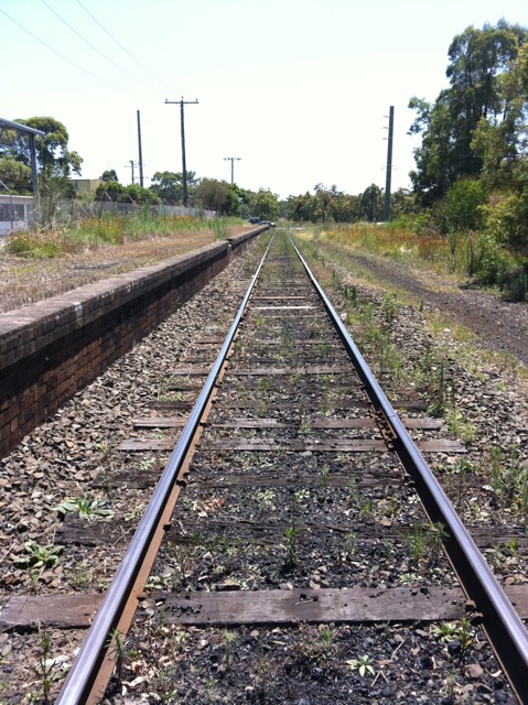 The view looking east towards Maitland.