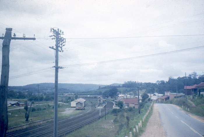 A historic photo of Ourimbah, looking south towards Sydney.