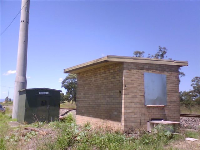 The building that was used when Padulla was the site of emergency crossovers in the late 1980s.