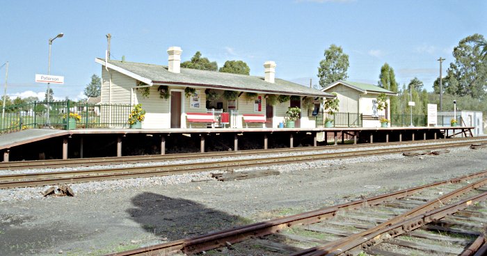 A view looking across to the station in a southerly direction.
