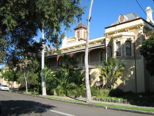 A view of the old station building, taken from nearby Terminus Street.