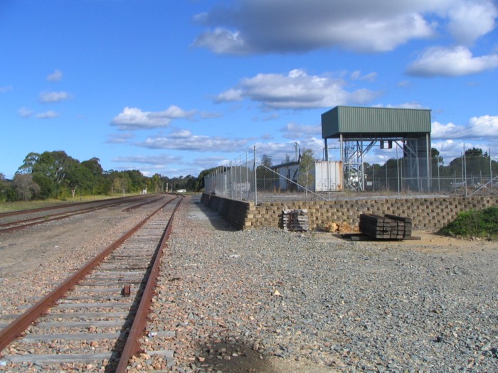 The view looking south from Raleigh.  Concrete was manufactured at the plant on the right for use on the Pacific Highway construction.