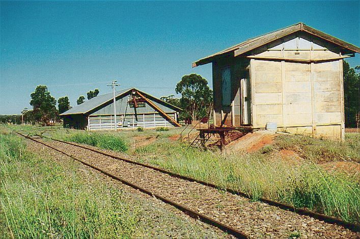 
Possible remains of the station building.
