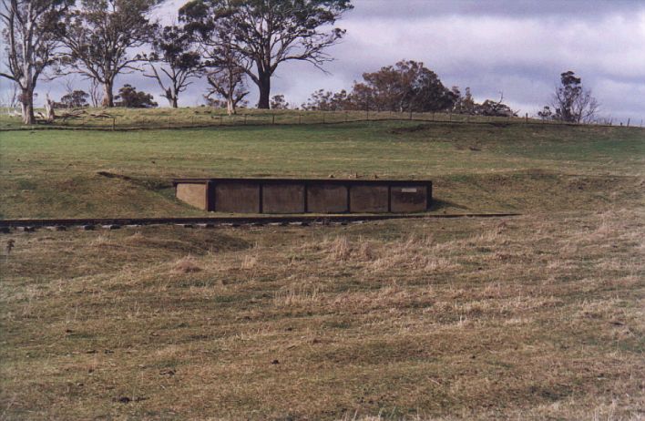 
A second short platform of uncertain purpose, about 50m down the line from
the one-time station location.
