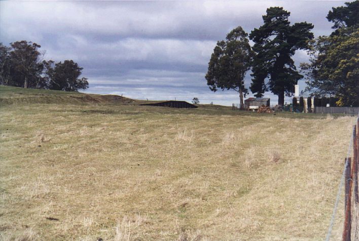 
The goods loading bank is one of the few remaining signs at Roslyn.
