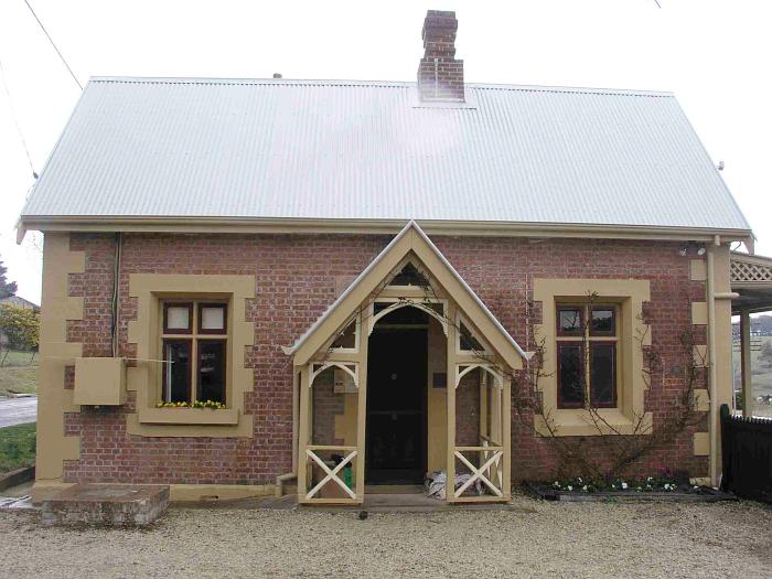 
The building at the up end of the platform is now the local library.
