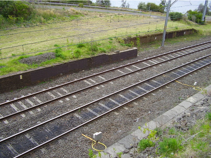 At the southern end of the down platform is the remains of the former dead end platform once used for local services that started at Scarborough.  The former Scarborough signal box was situated just past the end of the dead end platform.